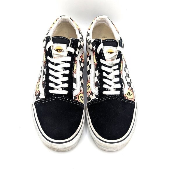 Vans x Parks Project Old Skool Low Shoes Mens 11.5 (45) White Black Checkered - Picture 3 of 7